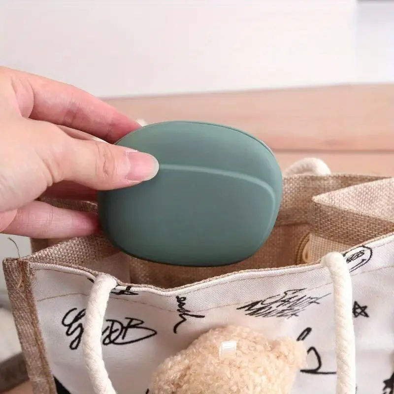 New Storage Bag for Wired Headphones, Convenient Travel Carry-on Mobile Data Cable Pocket - Image 3