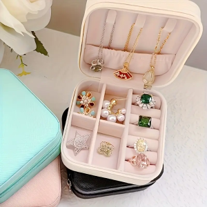 Mini Portable Jewelry Storage Box