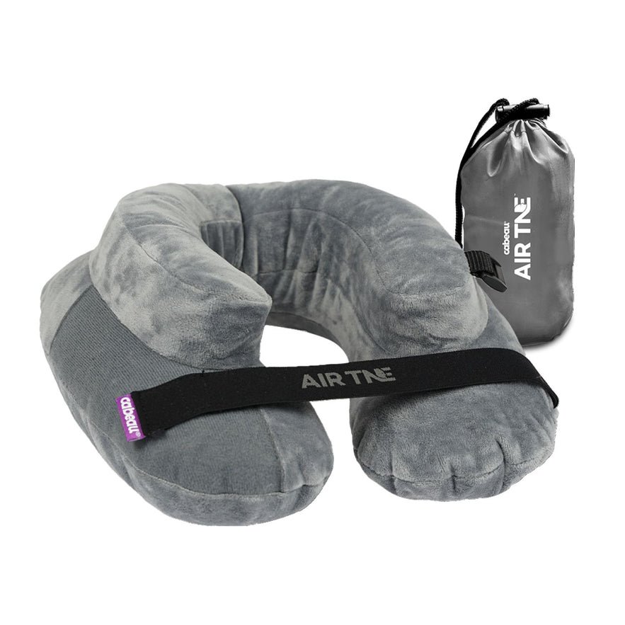 Cabeau AirTNE Inflatable Travel Neck Pillow - Slate