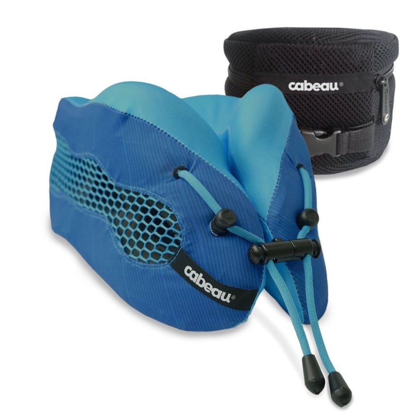 Cabeau Evolution Cool Travel Neck Pillow - Blue