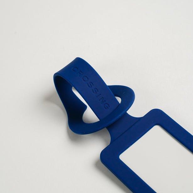 Crossing Luggage Tag - Navy - Image 2