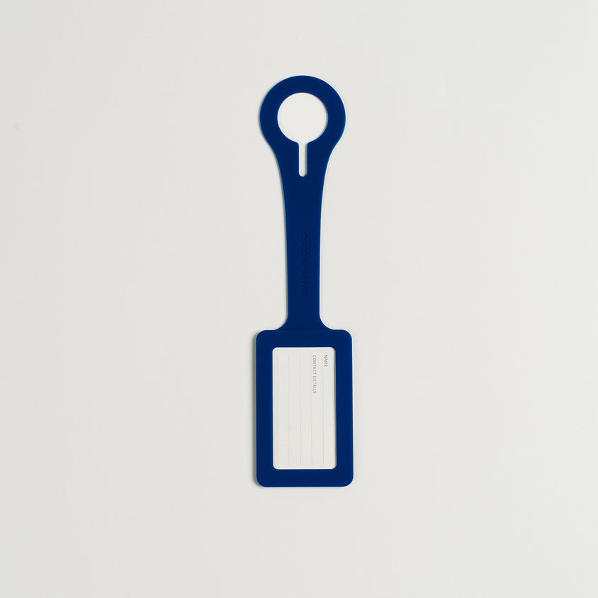 Crossing Luggage Tag - Navy - Image 4