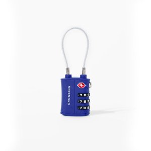 Crossing Ultra-Light TSA 3-Dial Cable Lock - Marian Blue
