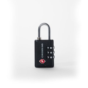 Crossing Ultra-Light TSA 3-Dial Travel Lock - Black