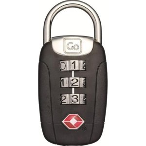 Go Travel Big Dial Twist 'N' Set Lock - Black